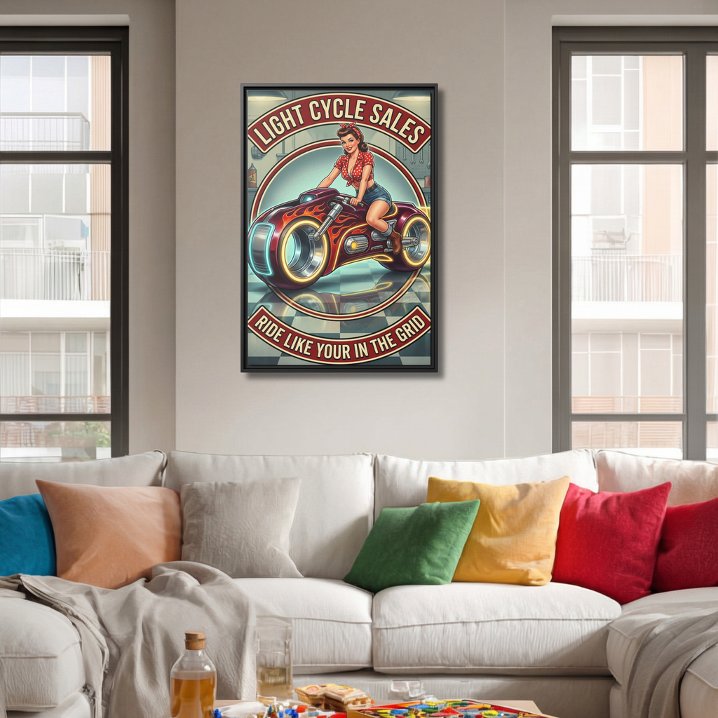 Light Cycle: Wall Art