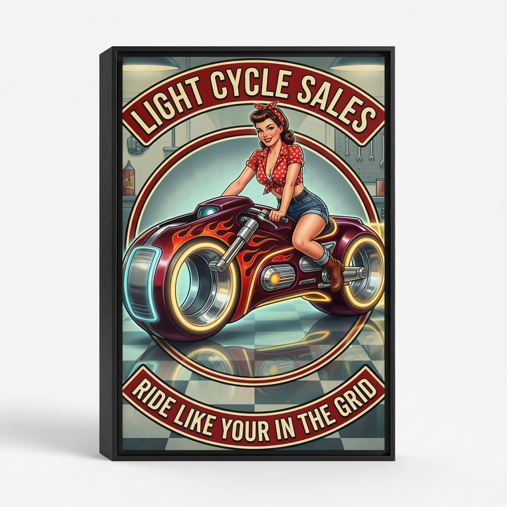 Light Cycle: Wall Art