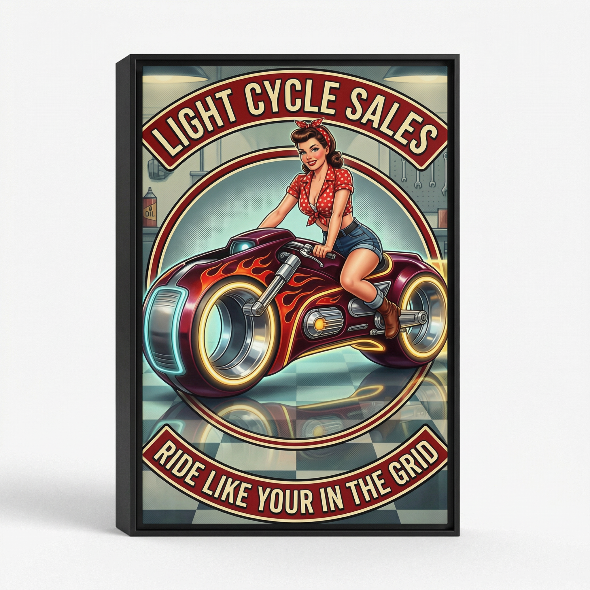 Light Cycle: Wall Art