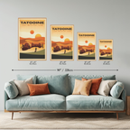 74-Z Speeder Bike: Wall Art