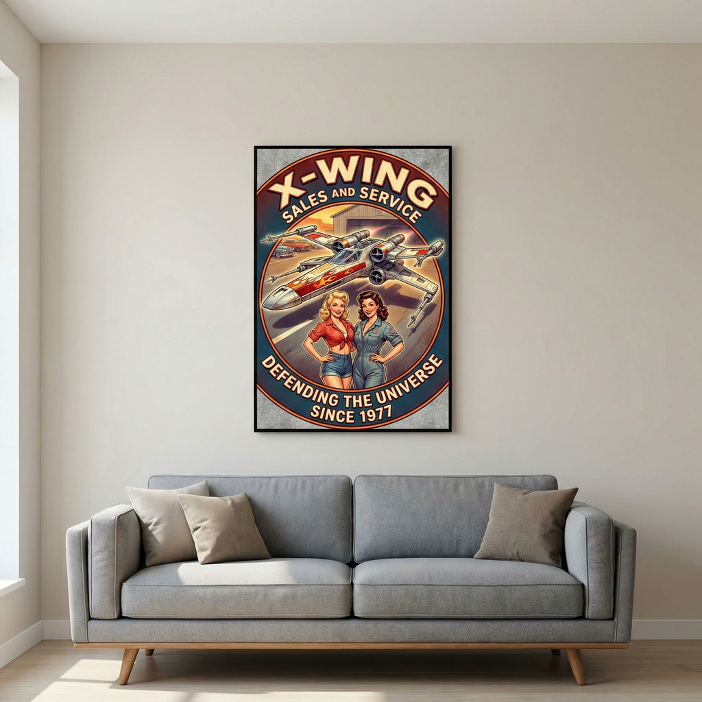 X-Wing: Wall Art