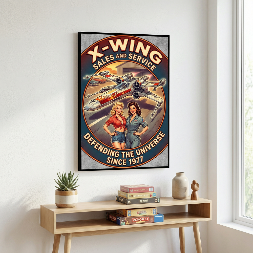 X-Wing: Wall Art