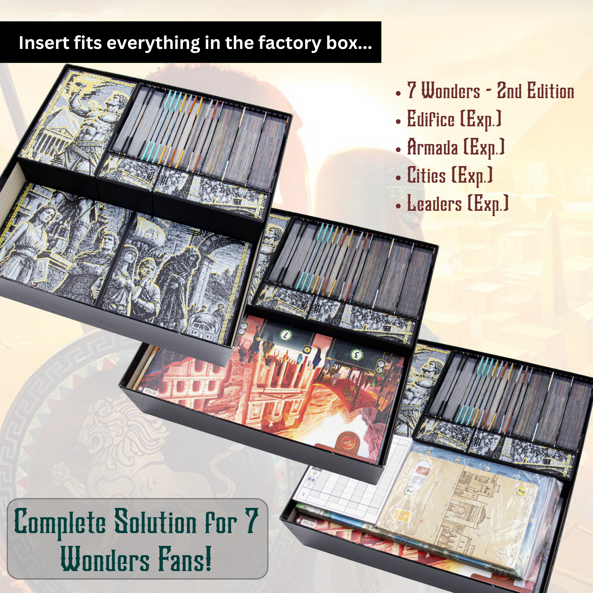 7 Wonders: Box Insert