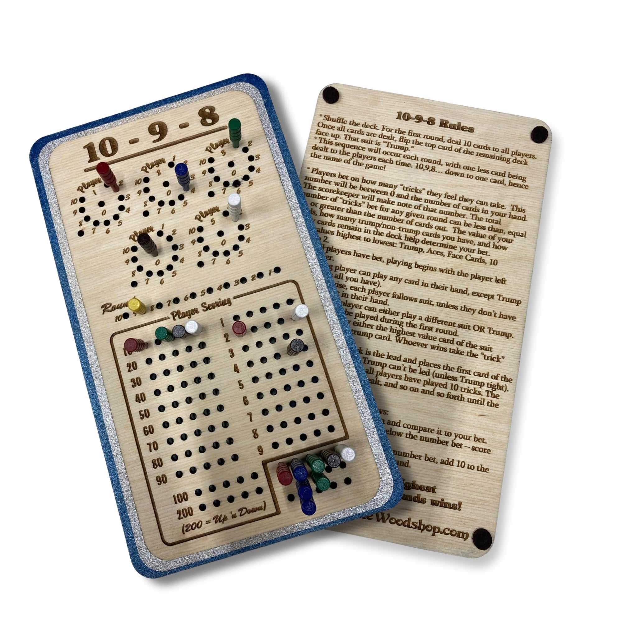 10-9-8 Score Tracker