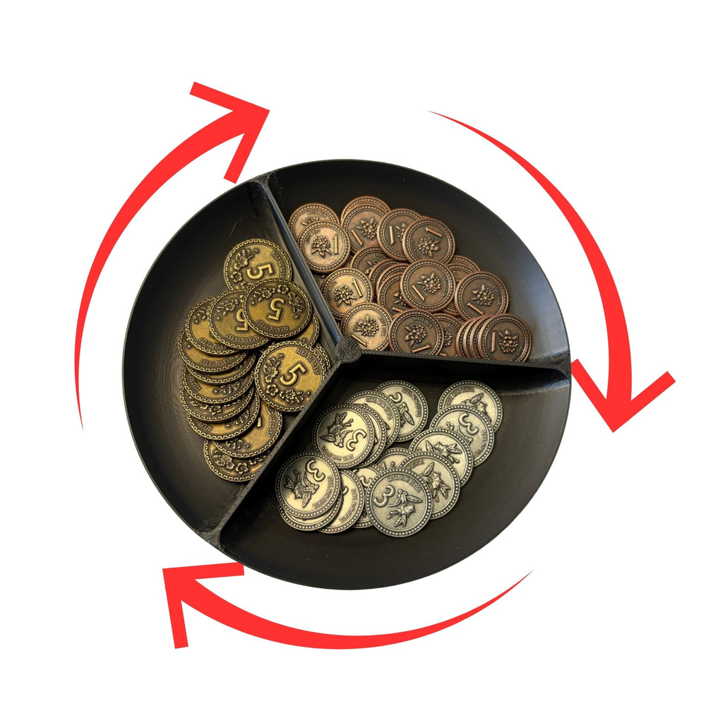 5.5" Lazy Susan Resource Tray