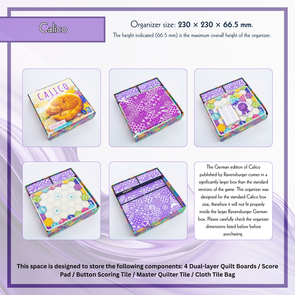 Calico: Box Insert