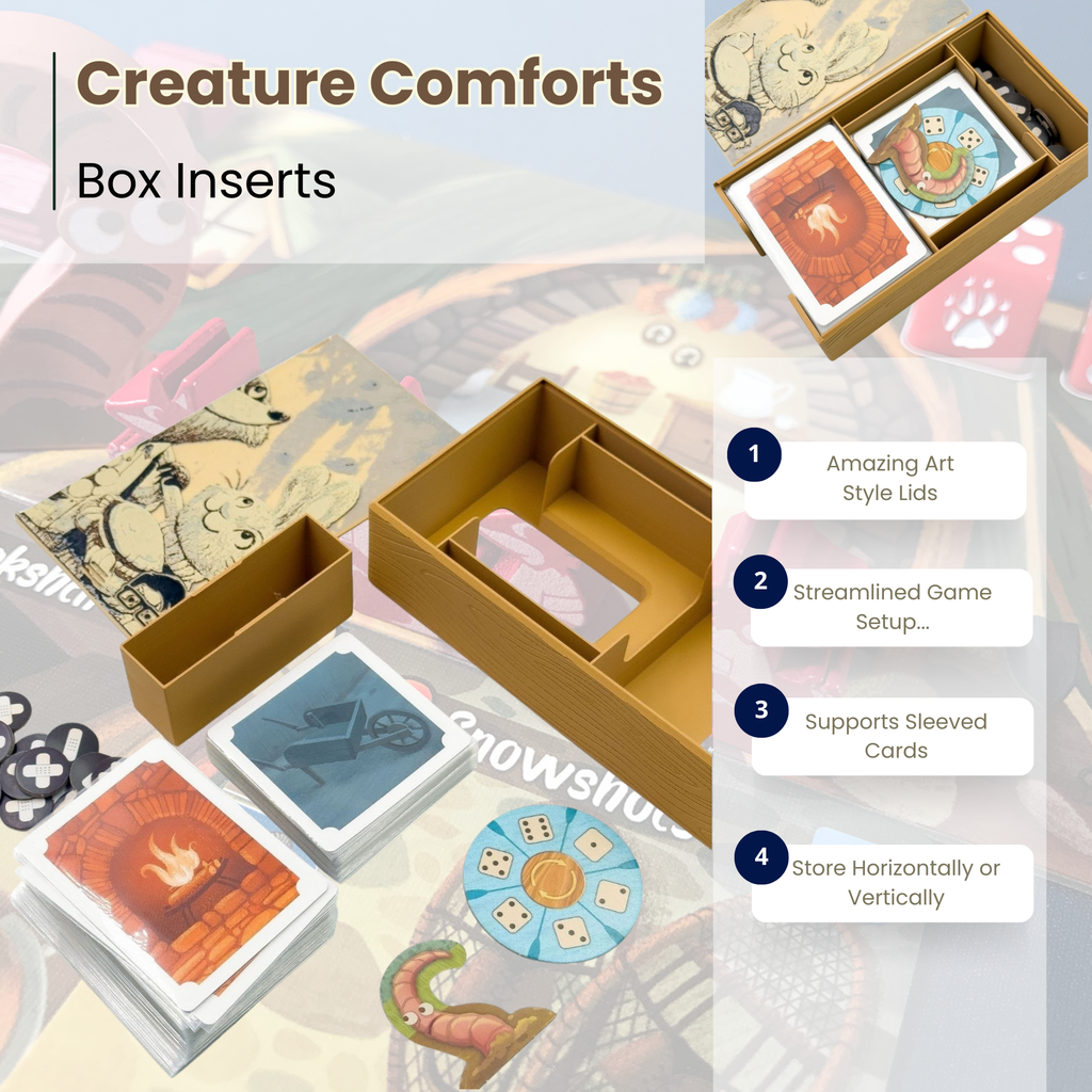 Creature Comforts: Box Insert