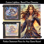 D&D Character Light Box