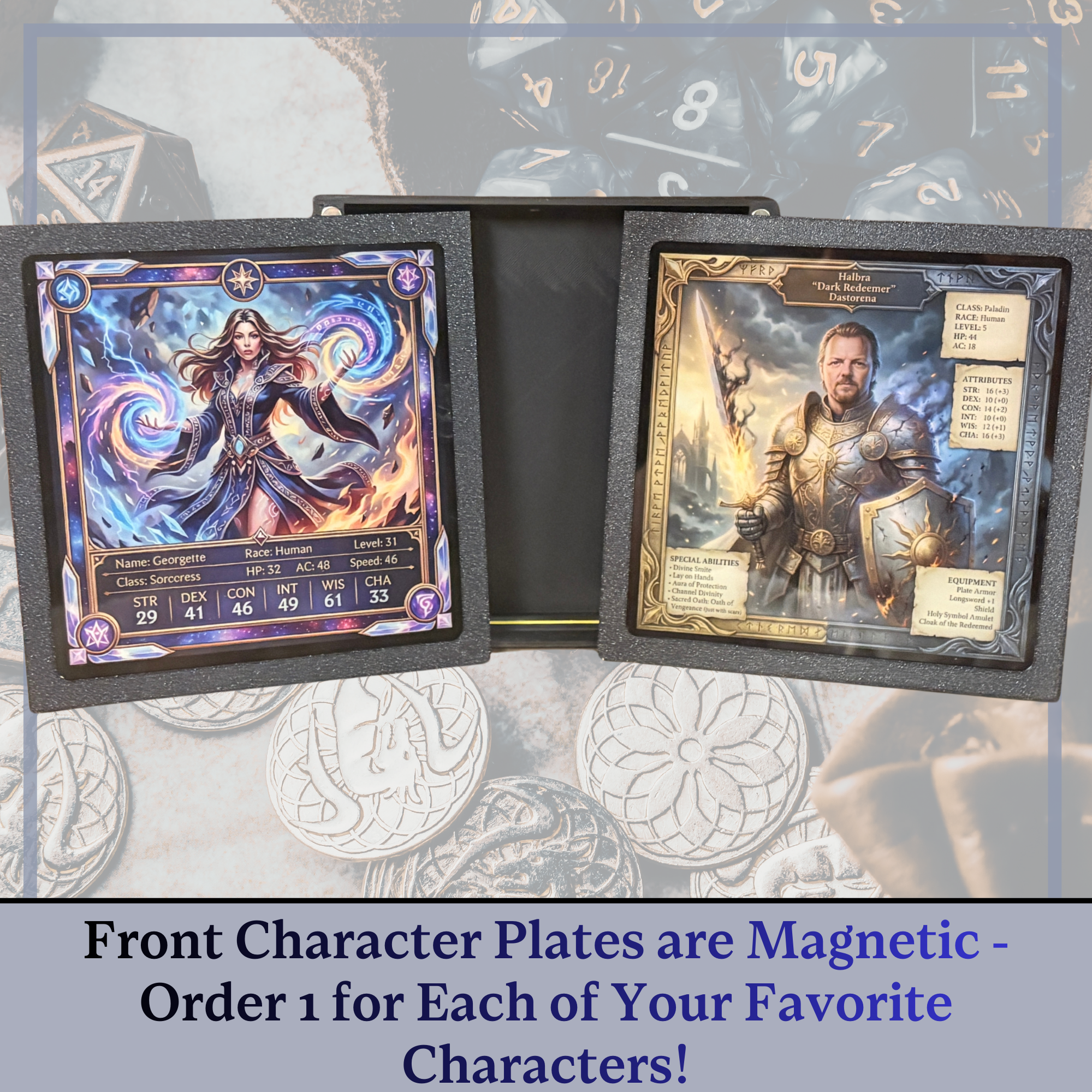 D&D Character Light Box