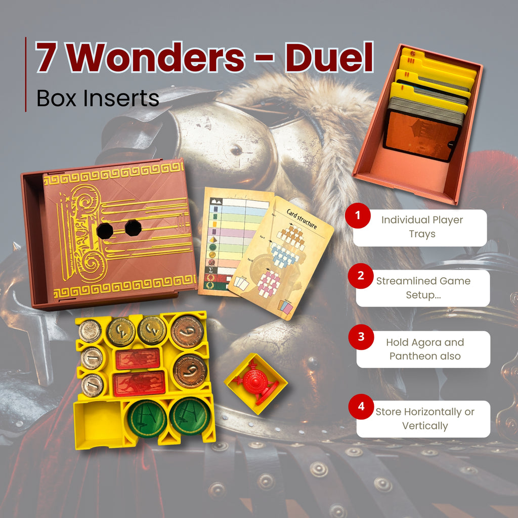 Duel - 7 Wonders: Box Insert