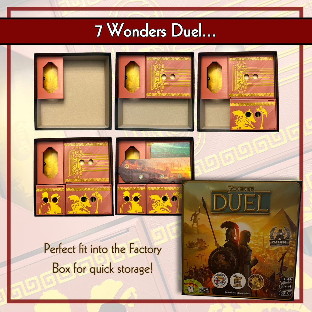Duel - 7 Wonders: Box Insert