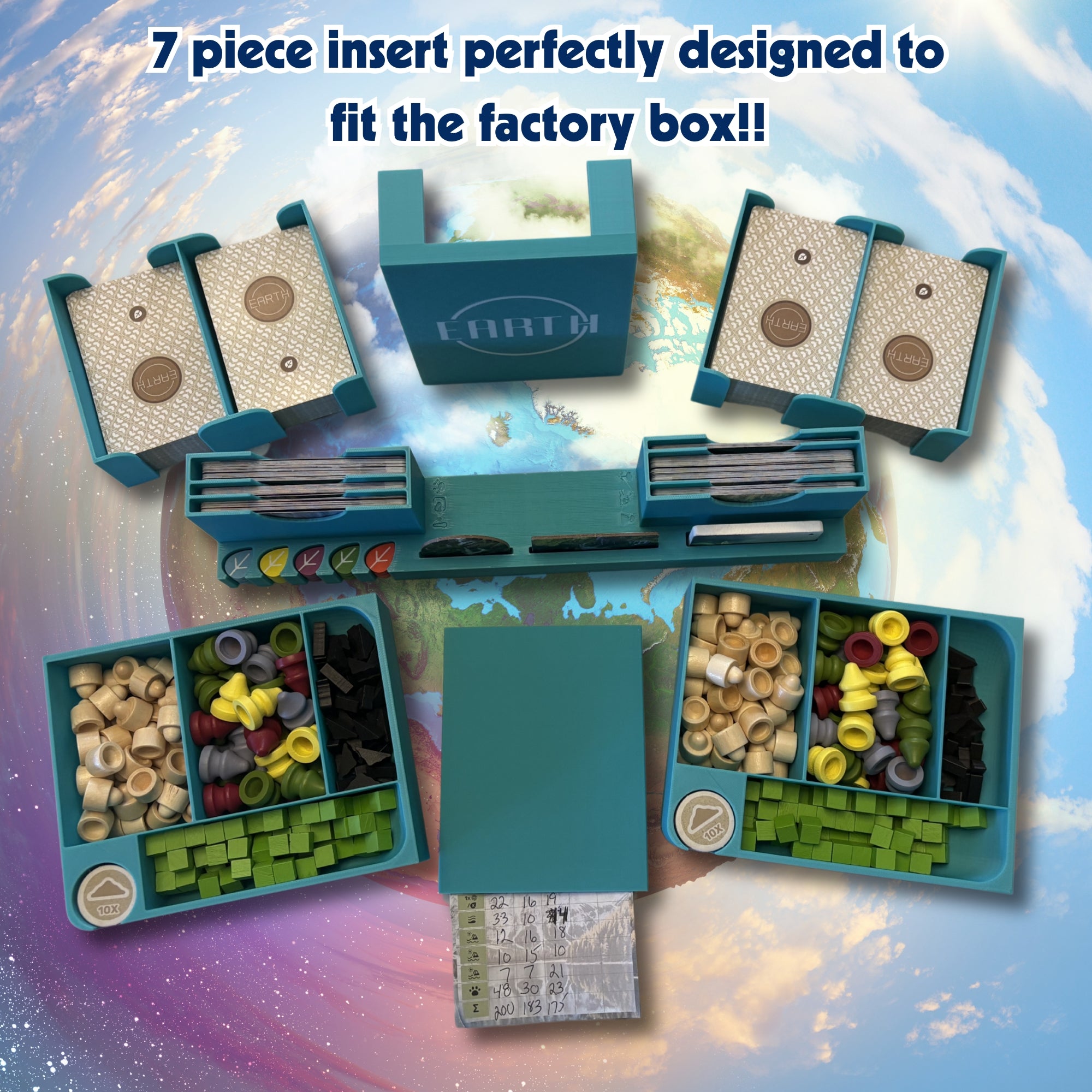 Earth: Box Insert