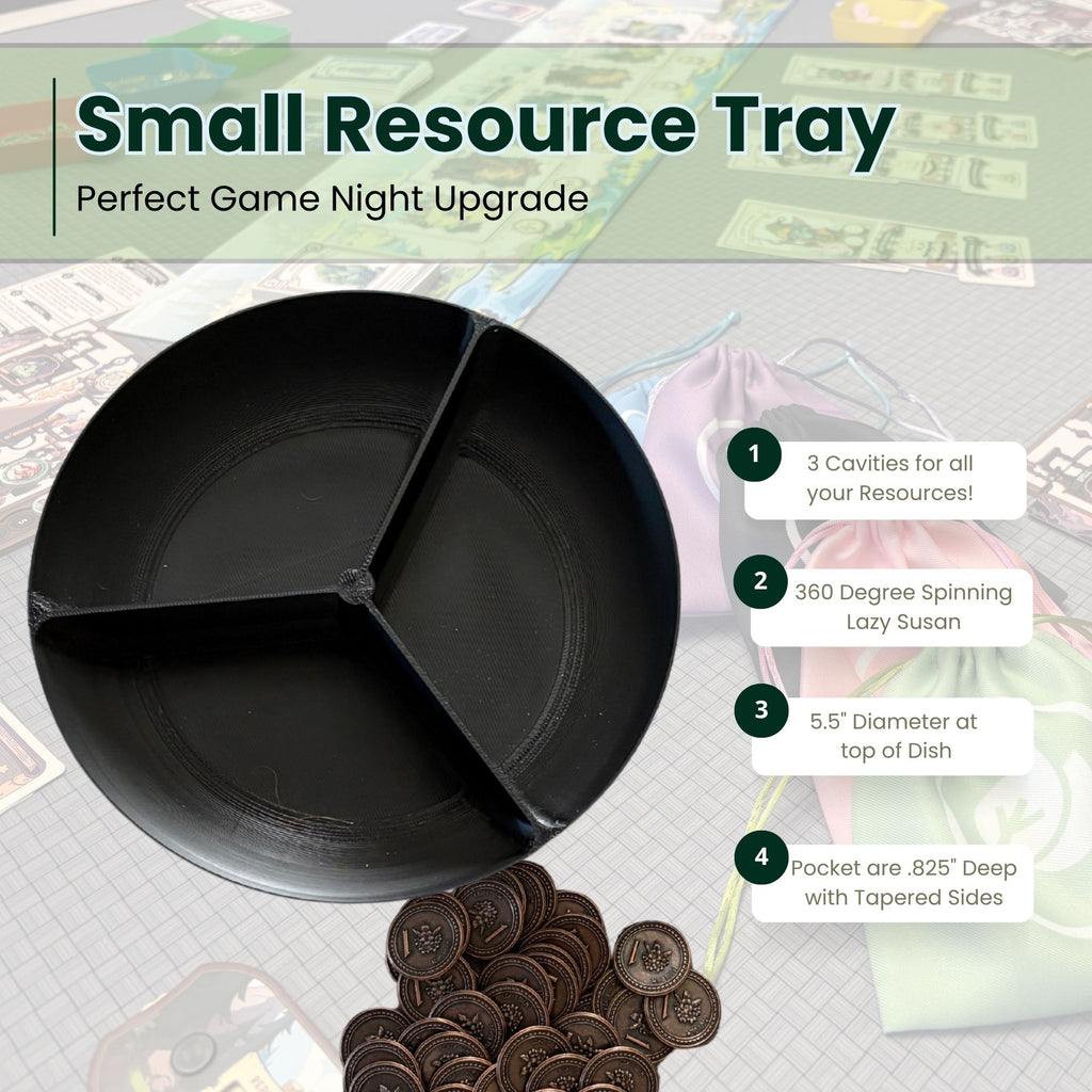 5.5" Lazy Susan Resource Tray