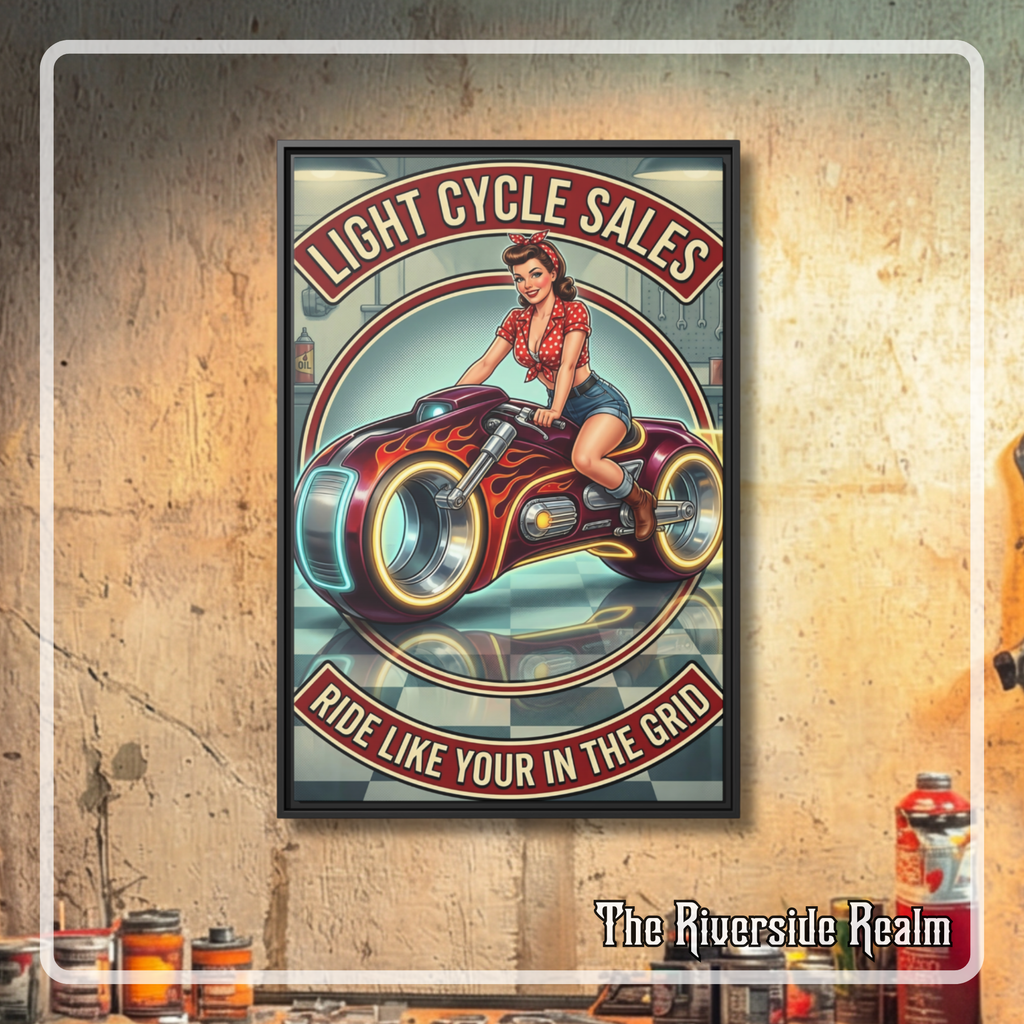 Light Cycle: Wall Art