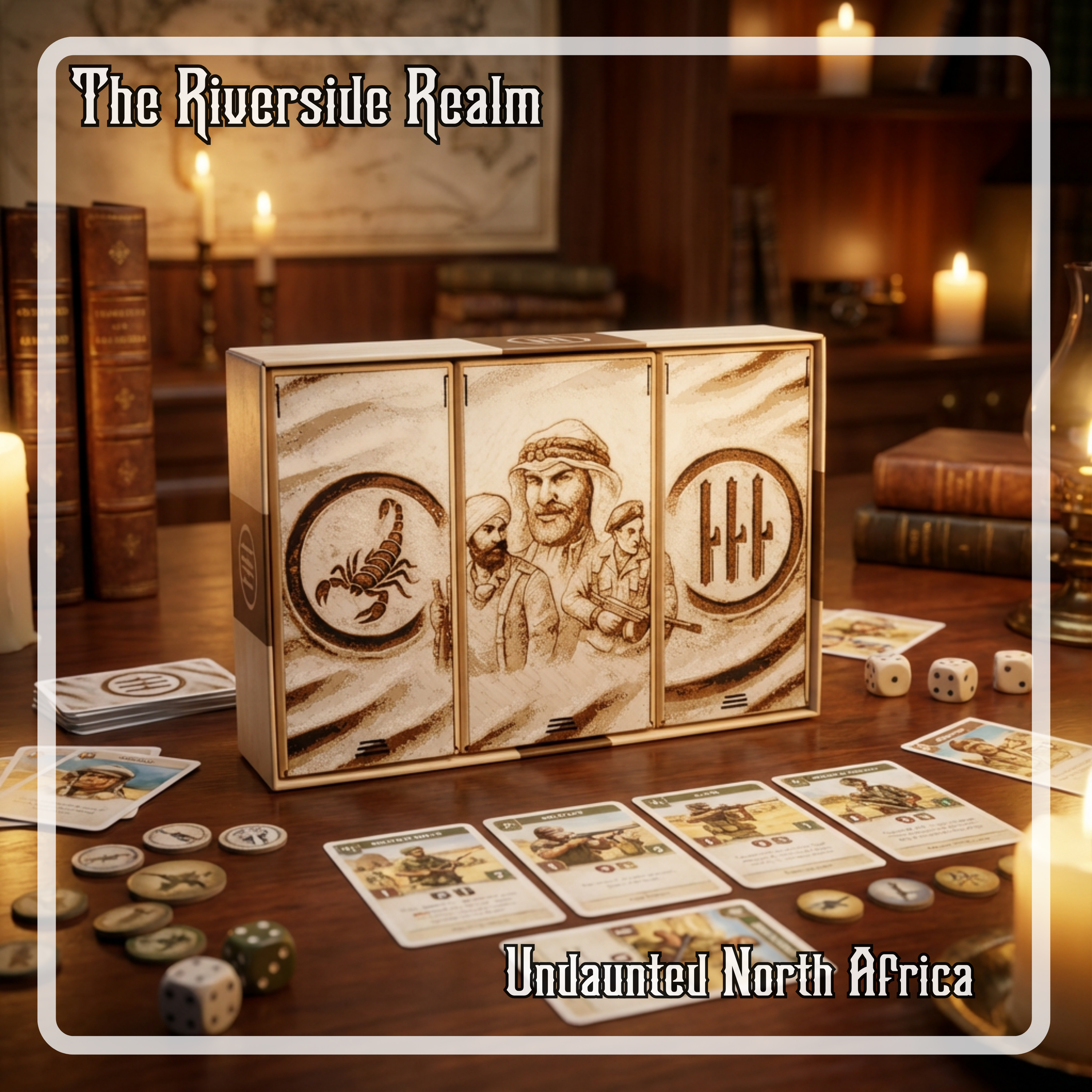 Undaunted - North Africa: Box Insert