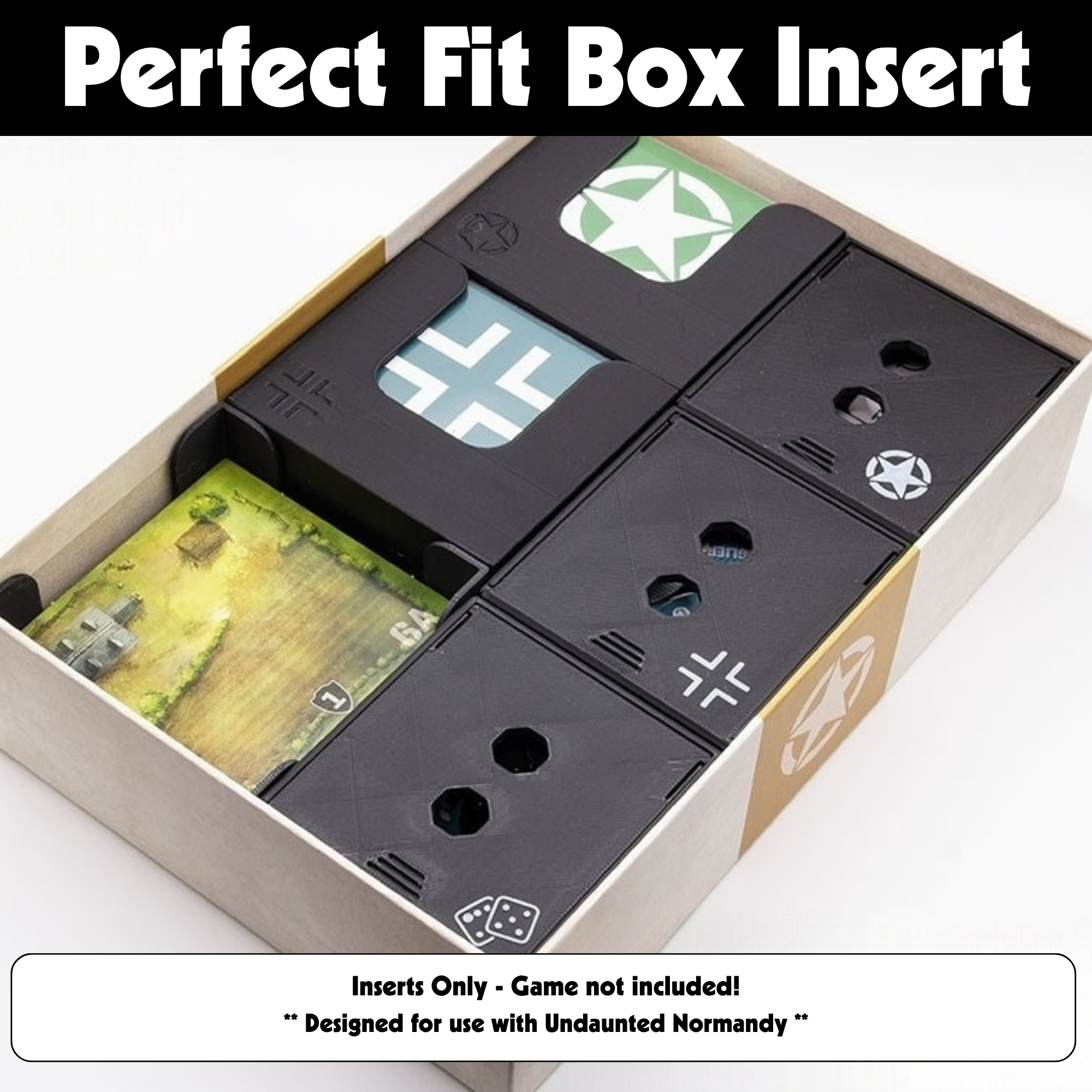 Undaunted - Normandy: Box Insert