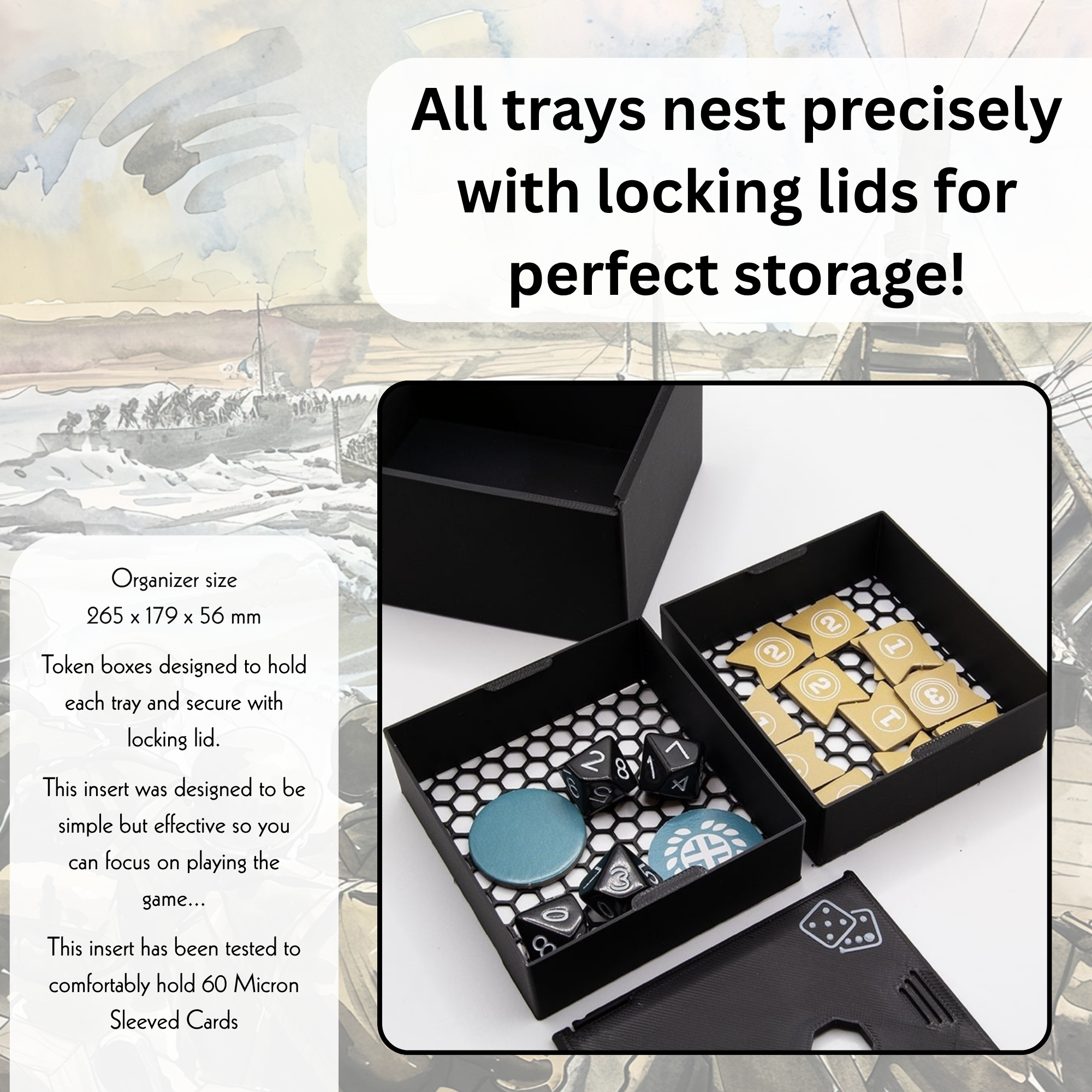 Undaunted - Normandy: Box Insert