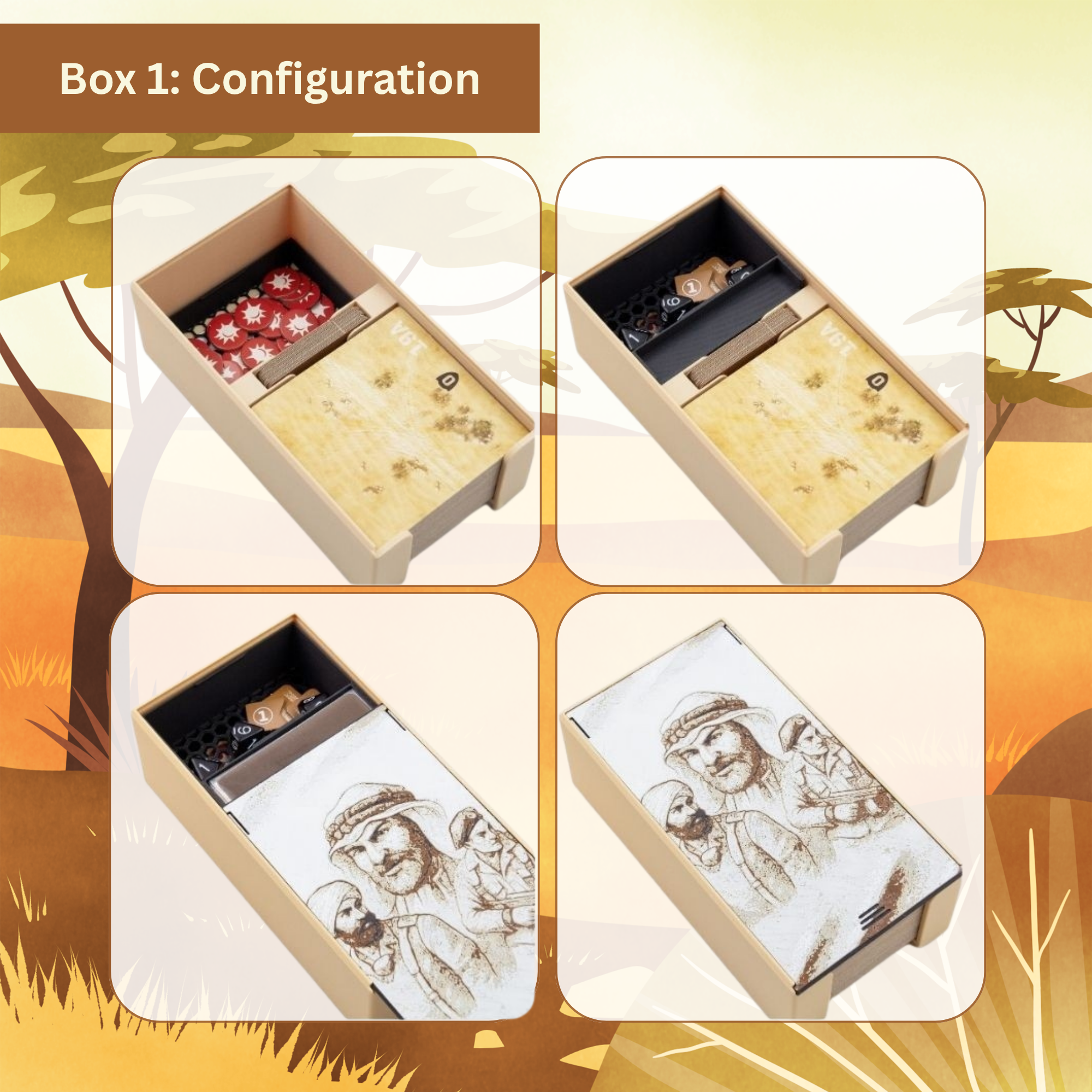 Undaunted - North Africa: Box Insert