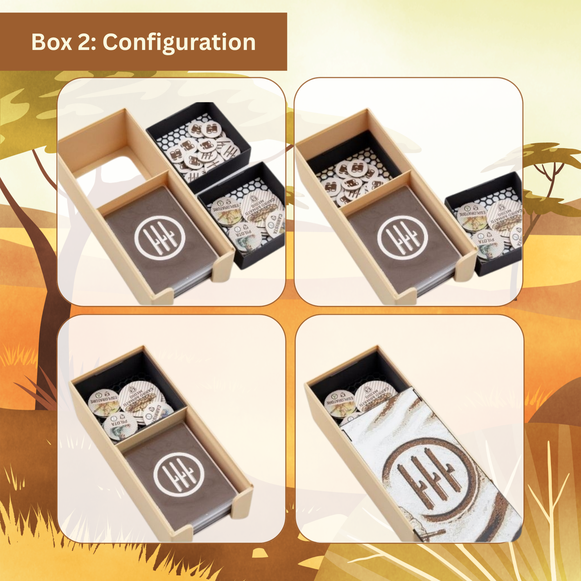 Undaunted - North Africa: Box Insert