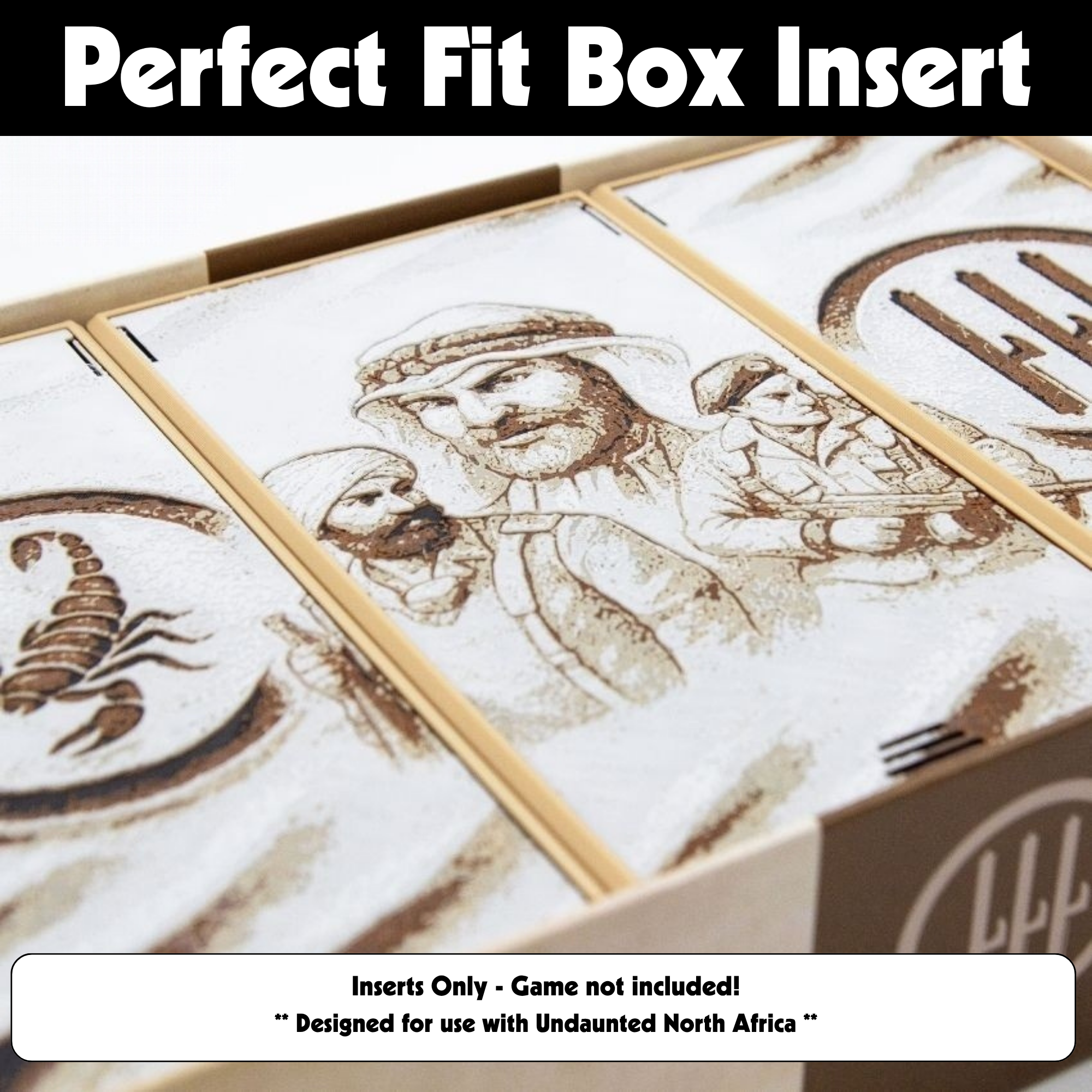 Undaunted - North Africa: Box Insert