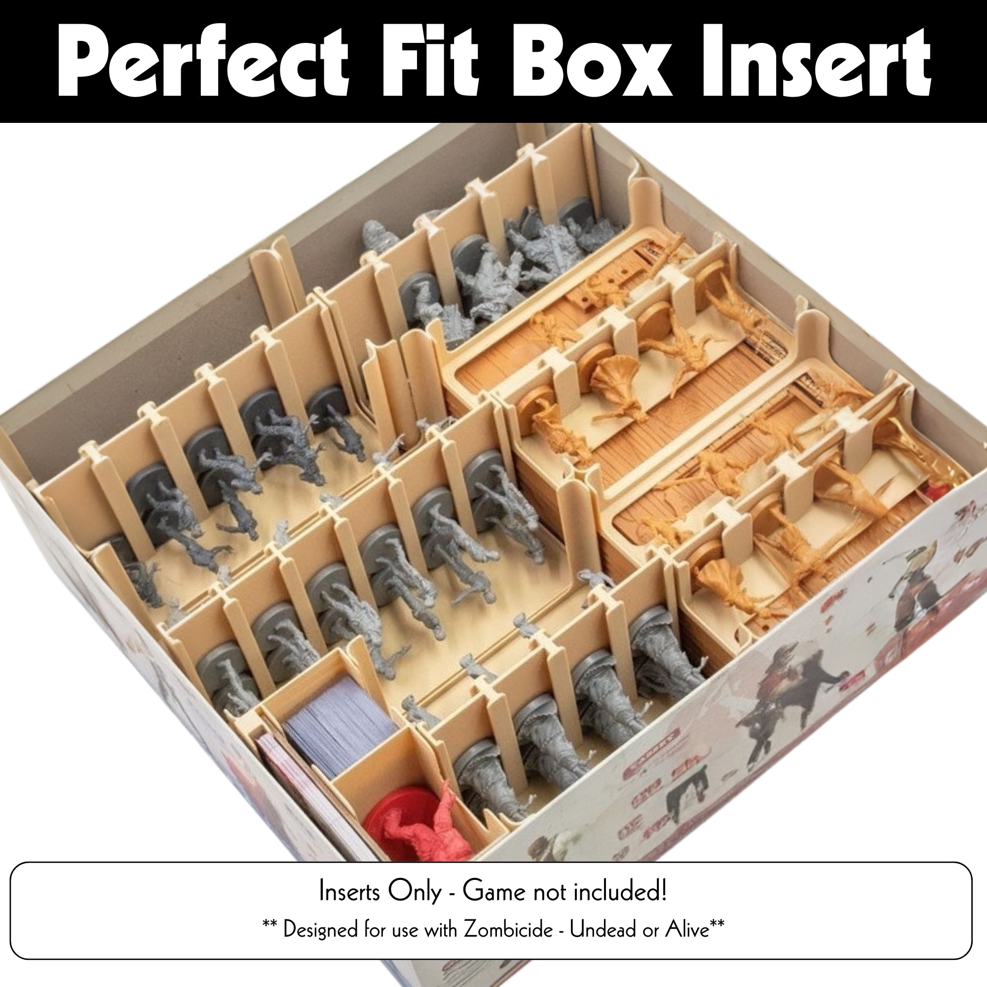 Zombicide - Undead or Alive: Box Insert