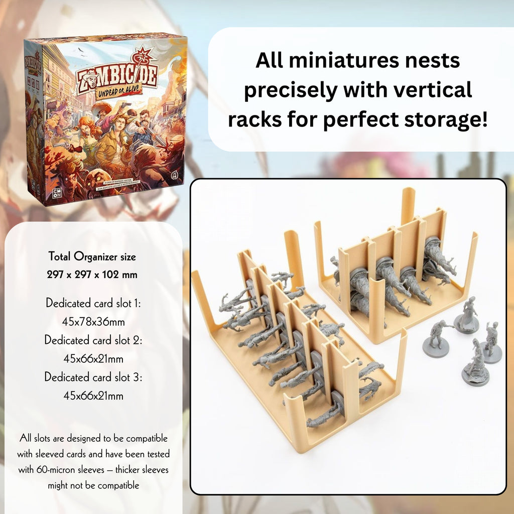 Zombicide - Undead or Alive: Box Insert