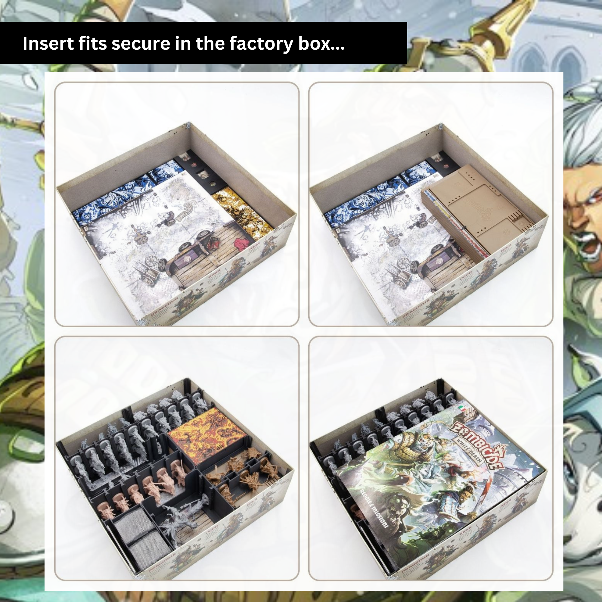 Zombicide - White Death: Box Insert
