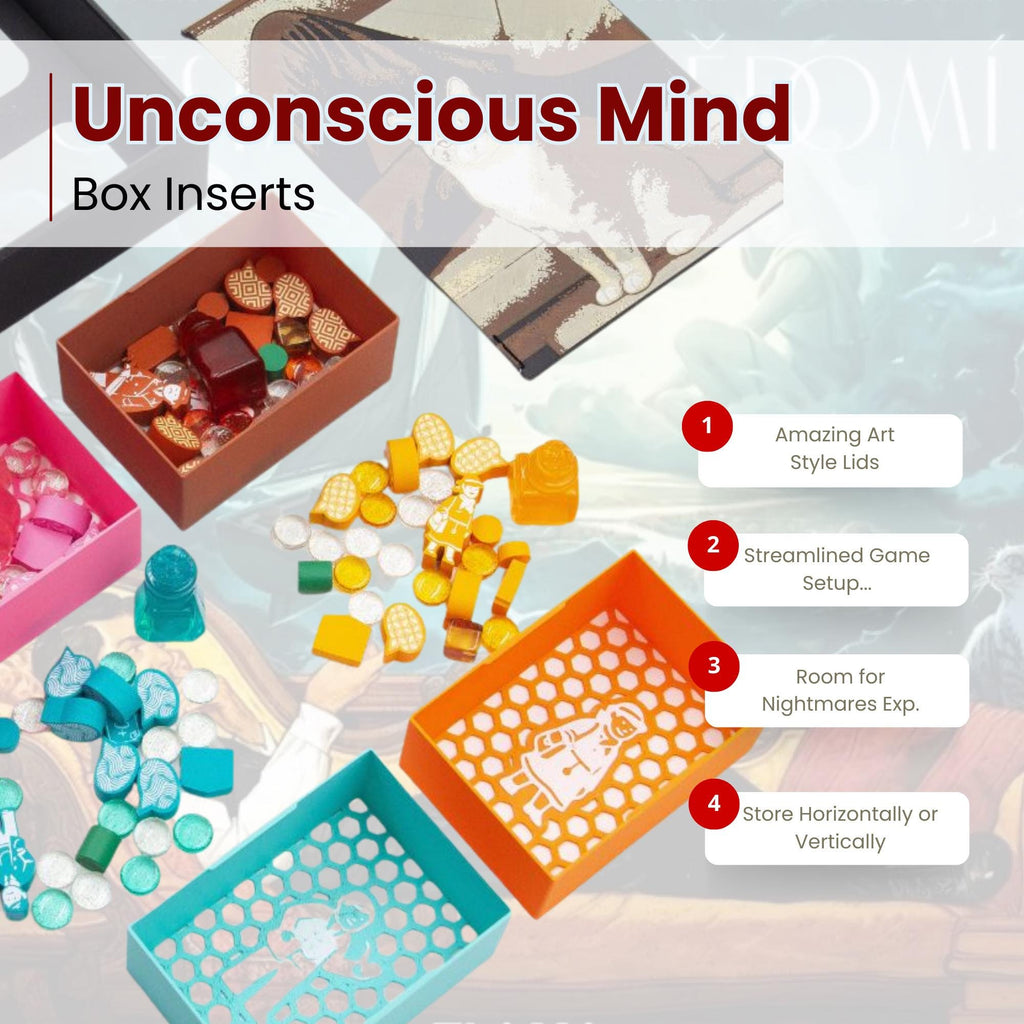Game Organizer: Compatible with Unconscious Minds Retail Edition & Nightmares