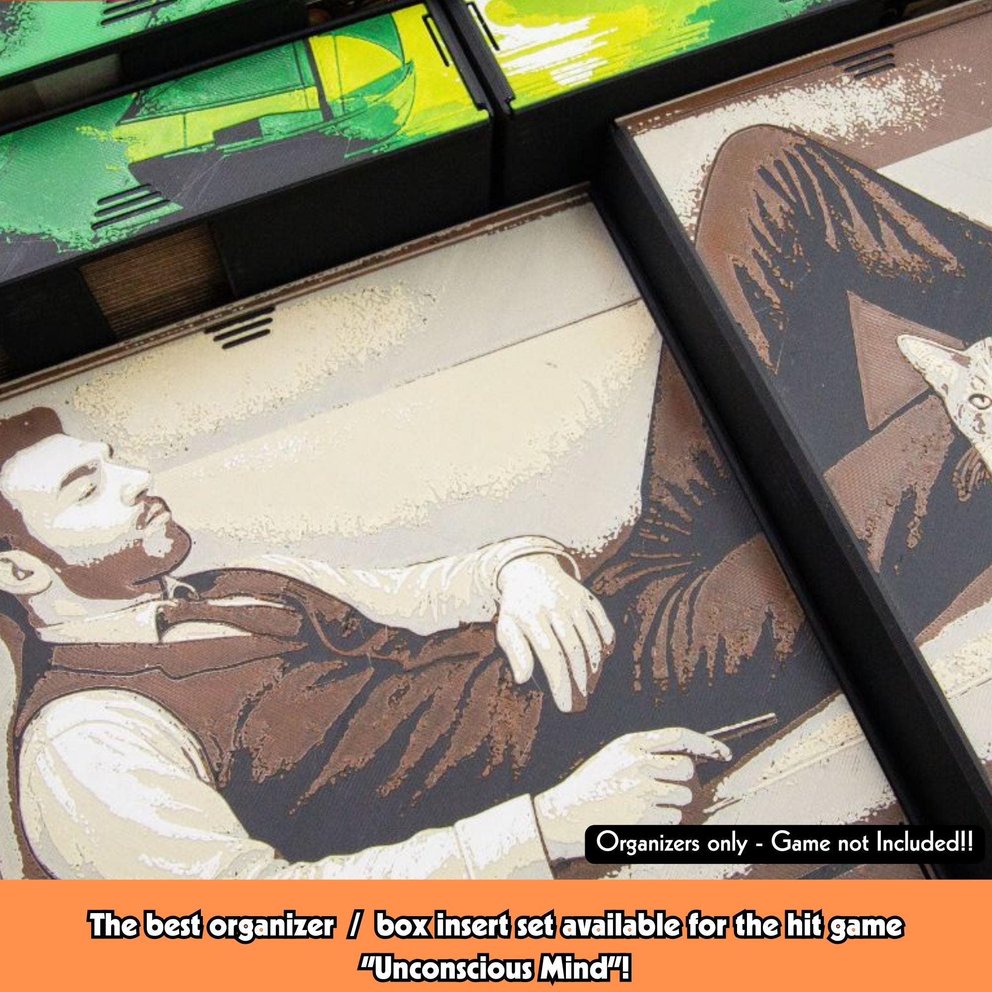 Game Organizer: Compatible with Unconscious Minds Retail Edition & Nightmares